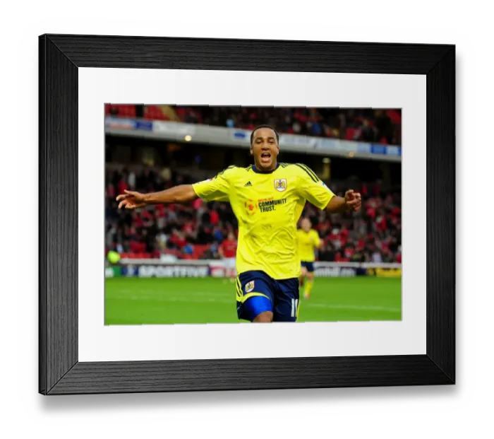 Framed Print : Nicky Maynard's Championship-Winning Goal: Barnsley vs. Bristol City (October 2011) Framed Print : Nicky Maynard's Championship-Winning Goal: Barnsley vs. Bristol City (October 2011)