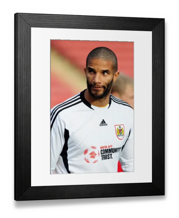 Framed Print : Barnsley vs. Bristol City: David James New Haircut in Championship Match