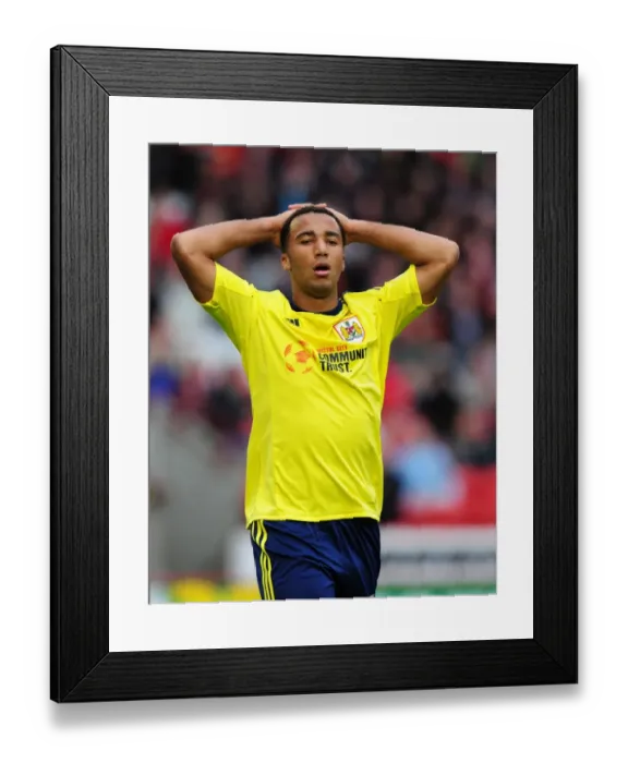 Framed Print : Barnsley vs. Bristol City: Nicky Maynard's Close Call - Championship Football, 2011 Framed Print : Barnsley vs. Bristol City: Nicky Maynard's Close Call - Championship Football, 2011