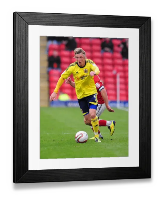 Framed Print : Martyn Woolford in Championship Action: Barnsley vs. Bristol City (October 2011)