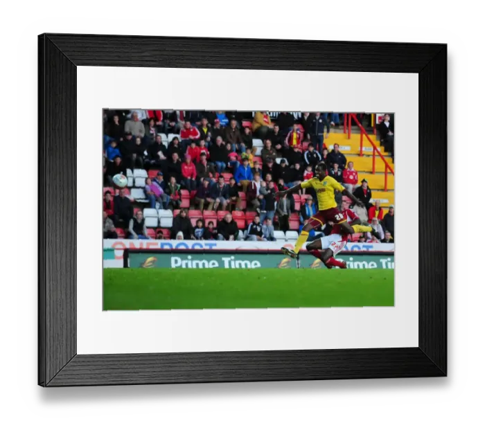 Framed Print : Championship: Albert Adomah Scores Last-Minute Winner for Bristol City Against Burnley - 05 / 11 / 2011 Framed Print : Championship: Albert Adomah Scores Last-Minute Winner for Bristol City Against Burnley - 05 / 11 / 2011