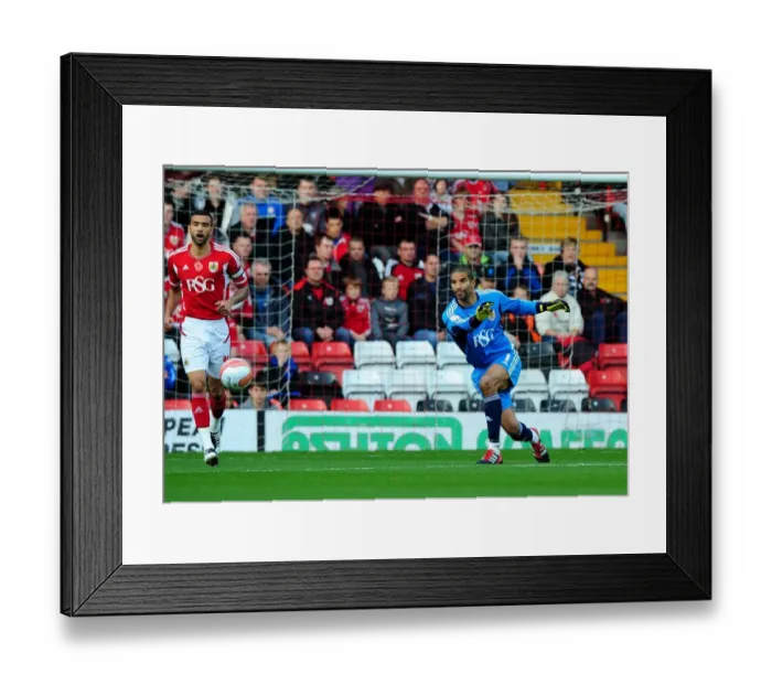 Framed Print : Bristol City's David James in Action: Championship Match vs. Burnley - 05 / 11 / 2011 Framed Print : Bristol City's David James in Action: Championship Match vs. Burnley - 05 / 11 / 2011