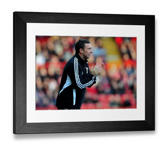 Framed Print : Derek McInnes Leads Bristol City in Championship Clash against Burnley at Ashton Gate Stadium (05 / 11 / 2011) Framed Print : Derek McInnes Leads Bristol City in Championship Clash against Burnley at Ashton Gate Stadium (05 / 11 / 2011)