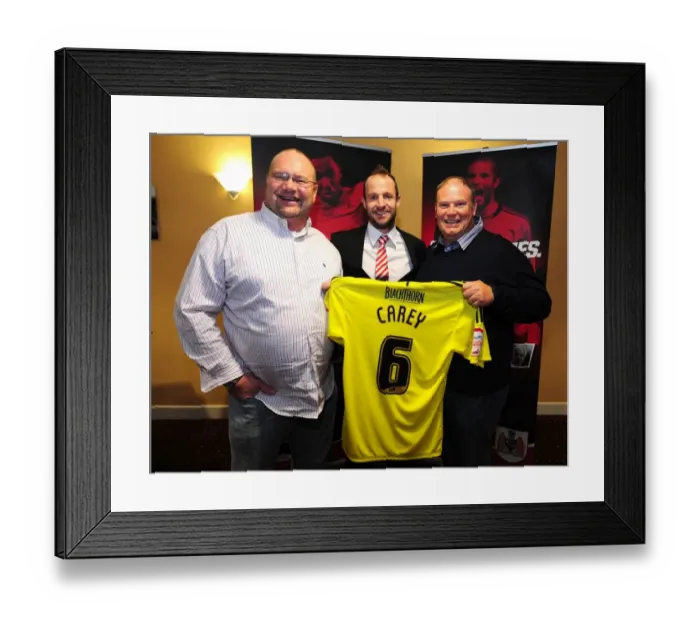 Framed Print : The Epic Showdown: Bristol City vs Burnley - Season 11-12