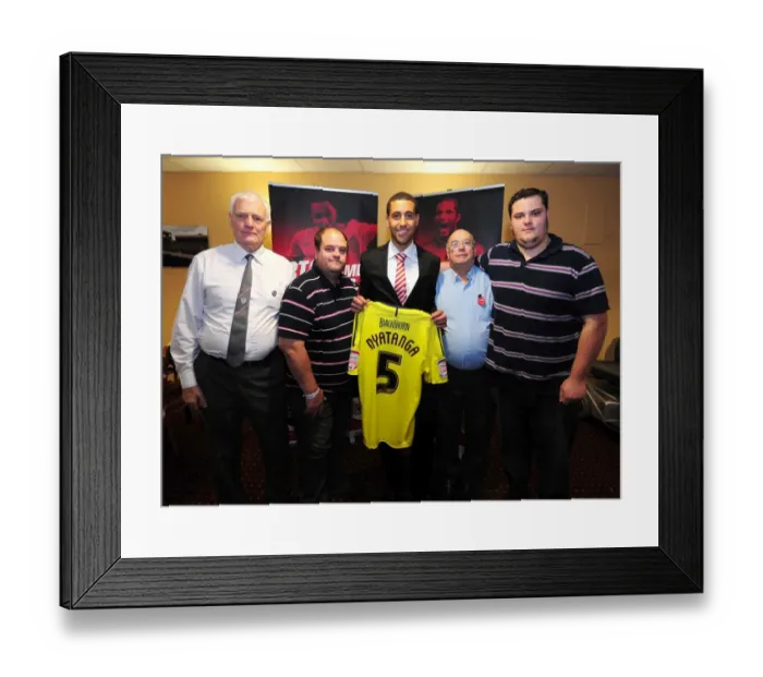 Framed Print : Bristol City vs Burnley: A Football Rivalry - Season 11-12