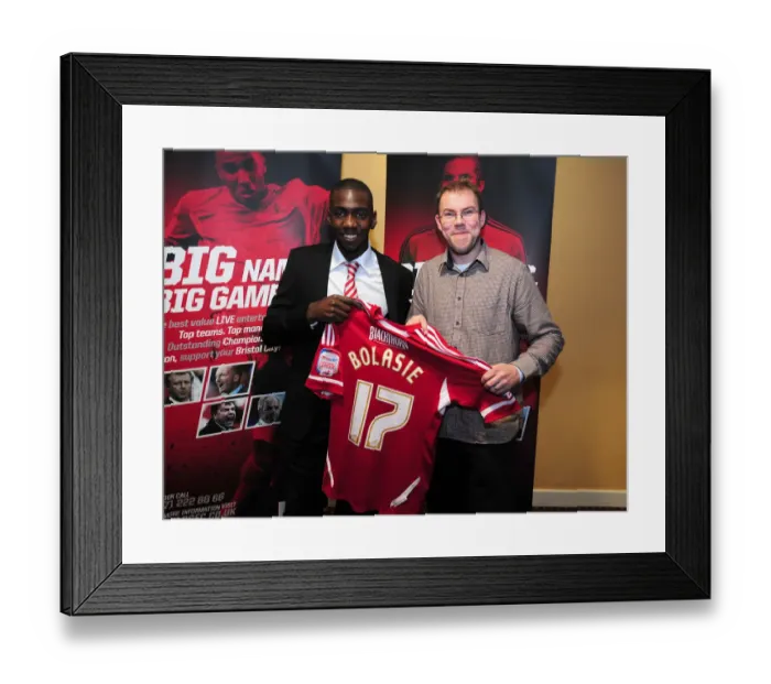 Framed Print : The Exciting Showdown: Bristol City vs Burnley - Season 11-12