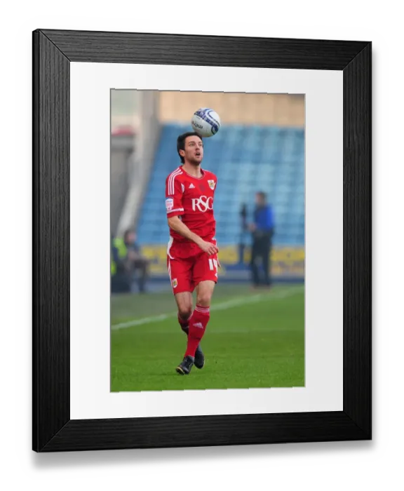 Framed Print : Millwall vs. Bristol City: Cole Skuse in Championship Action at Selhurst Park (November 2011) Framed Print : Millwall vs. Bristol City: Cole Skuse in Championship Action at Selhurst Park (November 2011)