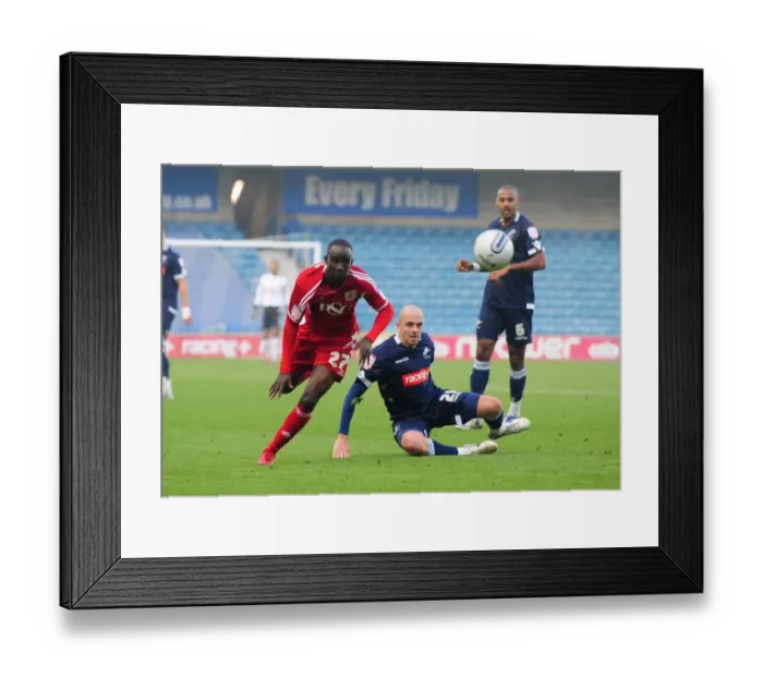 Framed Print : Chasing the Win: Albert Adomah of Bristol City Pursues Loose Ball vs. Millwall in 2011 Championship Match Framed Print : Chasing the Win: Albert Adomah of Bristol City Pursues Loose Ball vs. Millwall in 2011 Championship Match