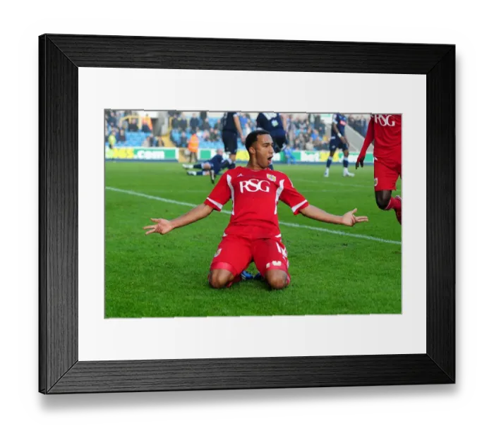 Framed Print : Nicky Maynard's Goal Celebration: Millwall vs. Bristol City Championship Match, Selhurst Park, 2011 Framed Print : Nicky Maynard's Goal Celebration: Millwall vs. Bristol City Championship Match, Selhurst Park, 2011