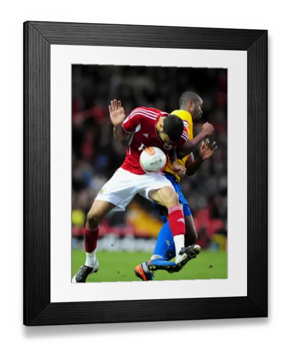 Framed Print : Bristol City vs Southampton: Liam Fontaine vs Guilherme do Prado in Championship Clash at Ashton Gate Stadium - 26 / 11 / 2011 Framed Print : Bristol City vs Southampton: Liam Fontaine vs Guilherme do Prado in Championship Clash at Ashton Gate Stadium - 26 / 11 / 2011