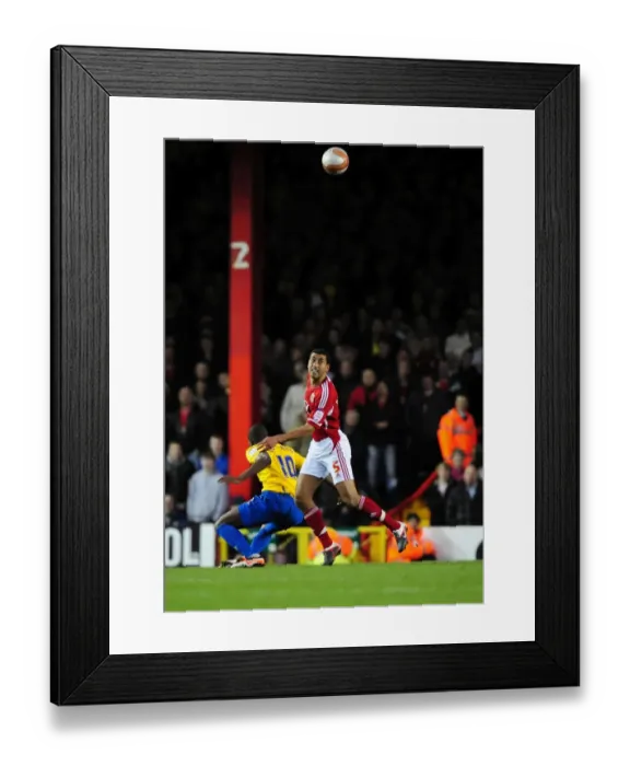 Framed Print : Bristol City's Lewin Nyatanga Clears Ball in Championship Clash vs. Southampton (November 26, 2011) Framed Print : Bristol City's Lewin Nyatanga Clears Ball in Championship Clash vs. Southampton (November 26, 2011)