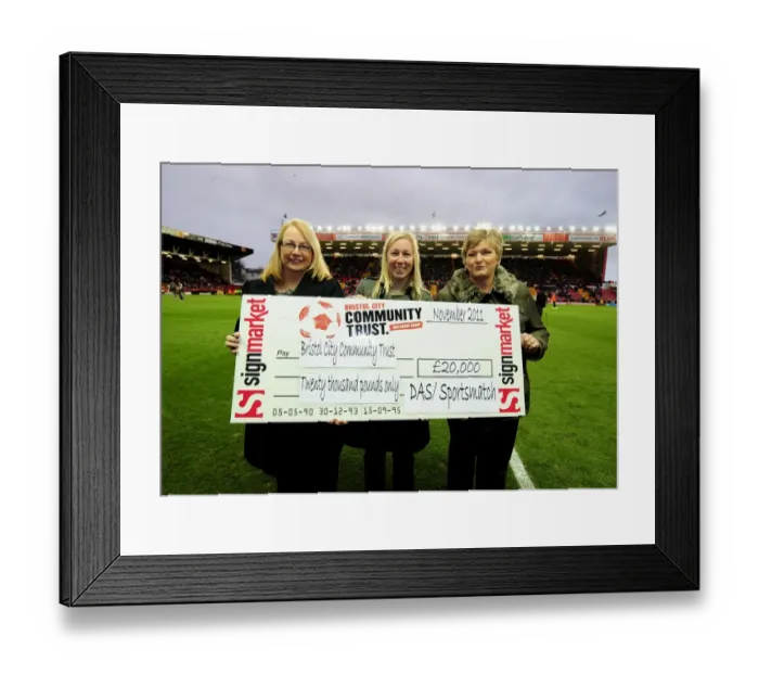 Framed Print : Bristol City FC: Building Community Through Football - Bristol City vs Southampton Framed Print : Bristol City FC: Building Community Through Football - Bristol City vs Southampton