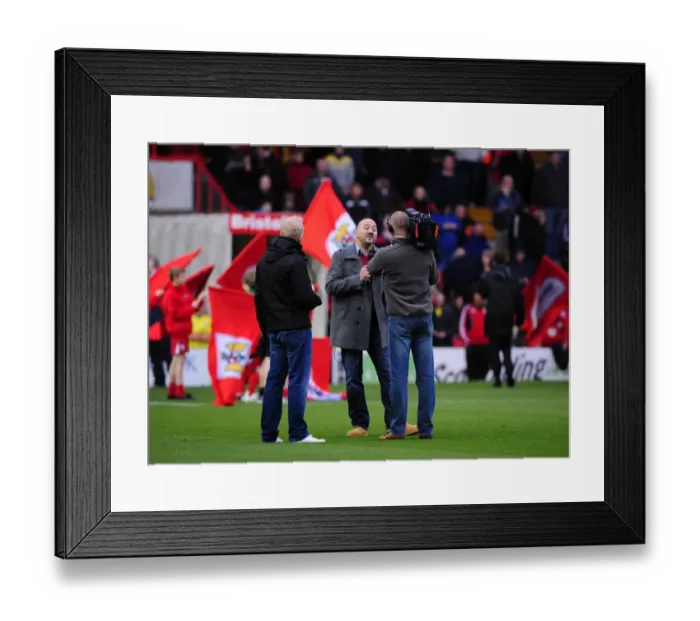 Framed Print : Football League show