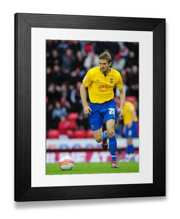 Framed Print : Southamptons Jos Hooiveld Framed Print : Southamptons Jos Hooiveld
