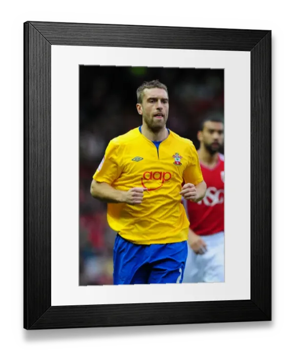 Framed Print : Southamptons Rickie Lambert