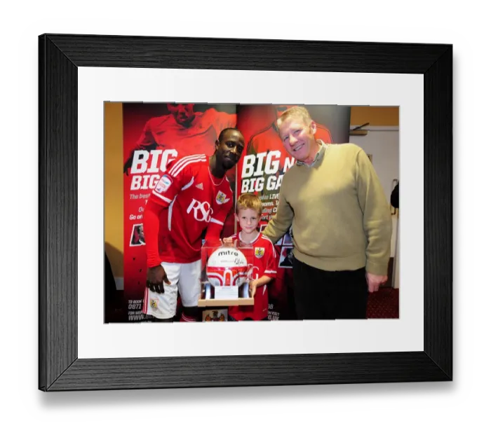 Framed Print : Bristol City vs Southampton: A Football Rivalry - Season 11-12