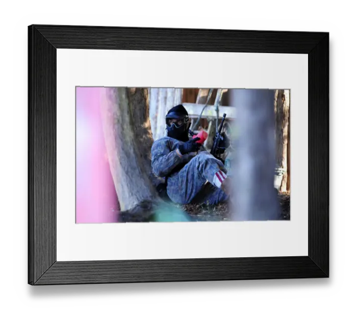Framed Print : Bristol City Football Club: Uniting the Squad - Season 11-12 Paintball Challenge