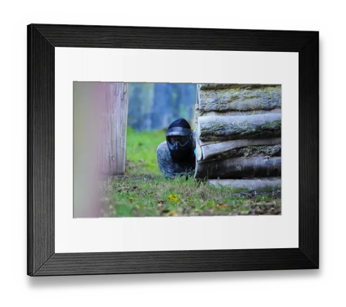 Framed Print : Bristol City FC: United Through Paintball - Season 11-12