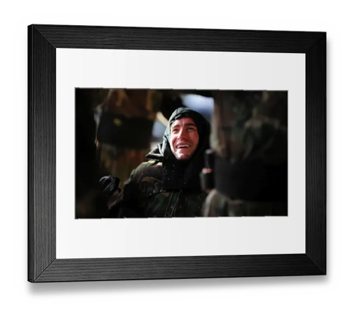 Framed Print : Bristol City Football Club: United Through Paintball - Season 11-12