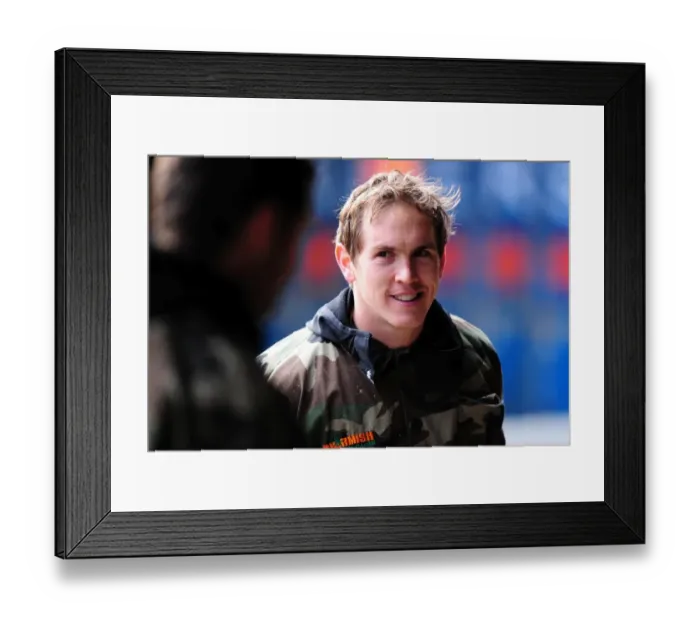 Framed Print : Bristol City Football Club: 2011-12 Team Bonding - Paintball Session
