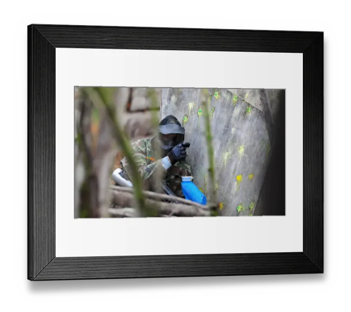 Framed Print : Bristol City Football Club: United Through Paintball Training - Season 11-12 Framed Print : Bristol City Football Club: United Through Paintball Training - Season 11-12