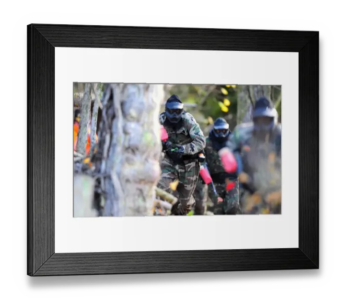 Framed Print : Bristol City Football Club: United Through Paintball - Season 11-12: The First Team's Paintball Challenge Framed Print : Bristol City Football Club: United Through Paintball - Season 11-12: The First Team's Paintball Challenge