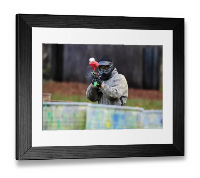 Framed Print : Bristol City First Team: Season 11-12 Paintball Challenge - In Action Framed Print : Bristol City First Team: Season 11-12 Paintball Challenge - In Action