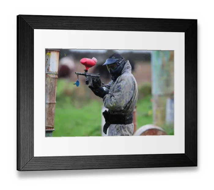 Framed Print : Bristol City Football Club: United Through Paintball - Season 11-12 Framed Print : Bristol City Football Club: United Through Paintball - Season 11-12