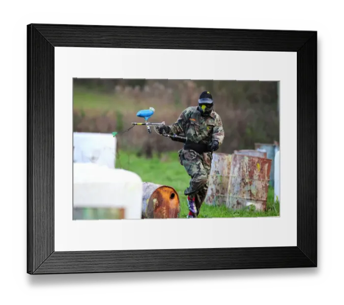 Framed Print : Bristol City First Team: United Through Paintball - Season 11-12 Framed Print : Bristol City First Team: United Through Paintball - Season 11-12