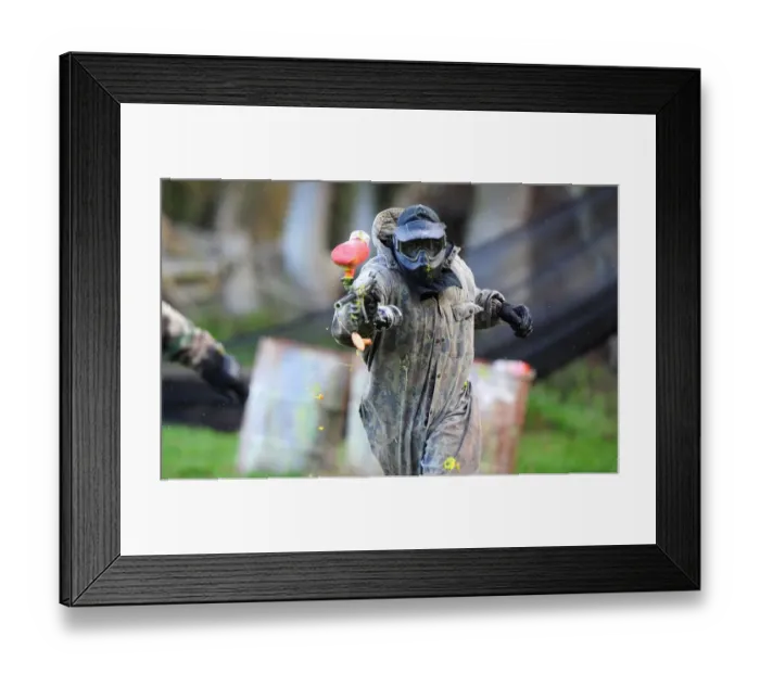 Framed Print : Bristol City United in Battle: Season 11-12 Paintball Championship Framed Print : Bristol City United in Battle: Season 11-12 Paintball Championship