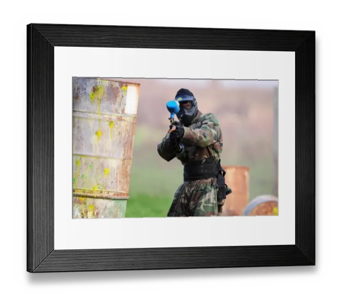 Framed Print : Bristol City Football Club: United Through Paintball - Season 11-12 Framed Print : Bristol City Football Club: United Through Paintball - Season 11-12