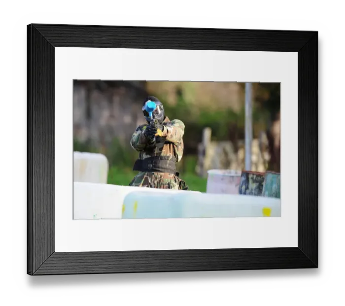 Framed Print : Bristol City FC: United Through Paintball - Season 11-12 Framed Print : Bristol City FC: United Through Paintball - Season 11-12