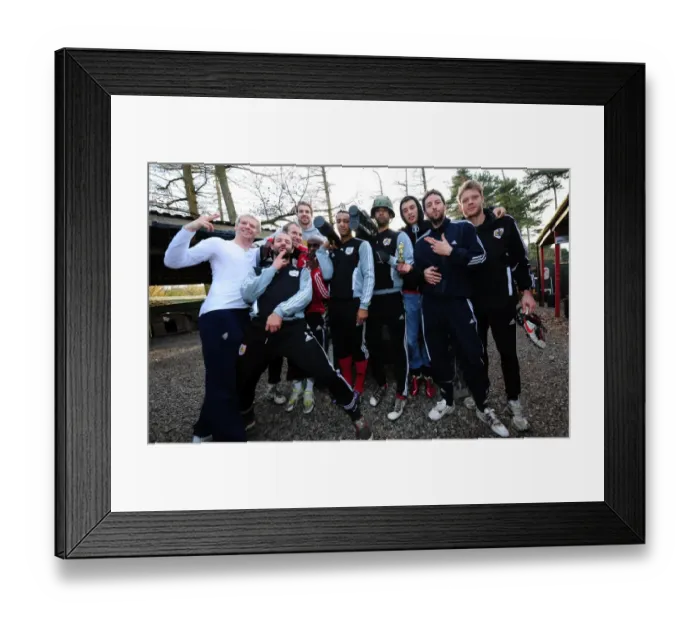 Framed Print : Bristol City Football Club: United Through Paintball - Season 11-12: The First Team's Paintball Challenge Framed Print : Bristol City Football Club: United Through Paintball - Season 11-12: The First Team's Paintball Challenge