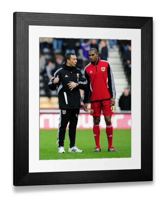 Framed Print : Derby County v Bristol City 101211