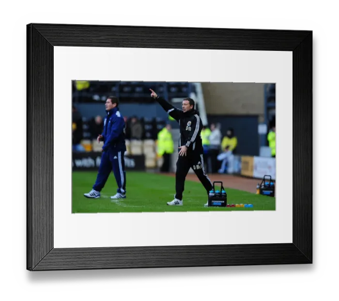 Framed Print : Derek McInnes and Nigel Clough Face Off: Derby County vs. Bristol City Championship Clash at Pride Park (10 / 12 / 2011) Framed Print : Derek McInnes and Nigel Clough Face Off: Derby County vs. Bristol City Championship Clash at Pride Park (10 / 12 / 2011)