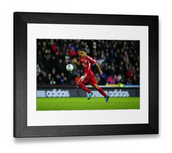 Framed Print : Nicky Maynard of Bristol City in Action against Derby County, Championship Match, December 10, 2011