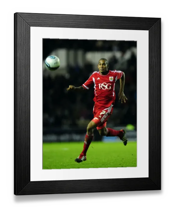 Framed Print : Chasing the Win: Marvin Elliott Pursues Loose Ball in Derby County vs. Bristol City Championship Match, 10 / 12 / 2011 Framed Print : Chasing the Win: Marvin Elliott Pursues Loose Ball in Derby County vs. Bristol City Championship Match, 10 / 12 / 2011