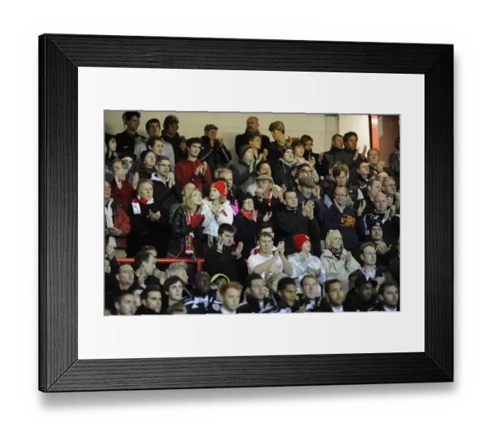 Framed Print : Minutes of Silence: Bristol City Fans Honor Gary Speed During Match Against Middlesbrough (December 3, 2011) Framed Print : Minutes of Silence: Bristol City Fans Honor Gary Speed During Match Against Middlesbrough (December 3, 2011)