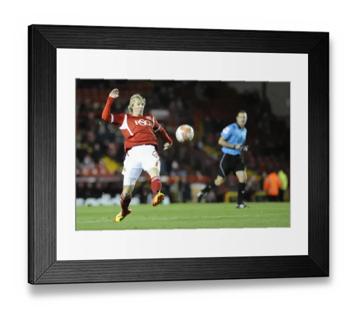 Framed Print : Martyn Woolford's Shot Against Middlesbrough - December 3, 2011 (Bristol City v Middlesbrough) Framed Print : Martyn Woolford's Shot Against Middlesbrough - December 3, 2011 (Bristol City v Middlesbrough)