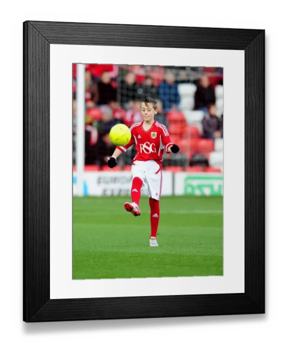 Framed Print : Bristol City vs. Nottingham Forest: A Football Showdown - Season 11-12