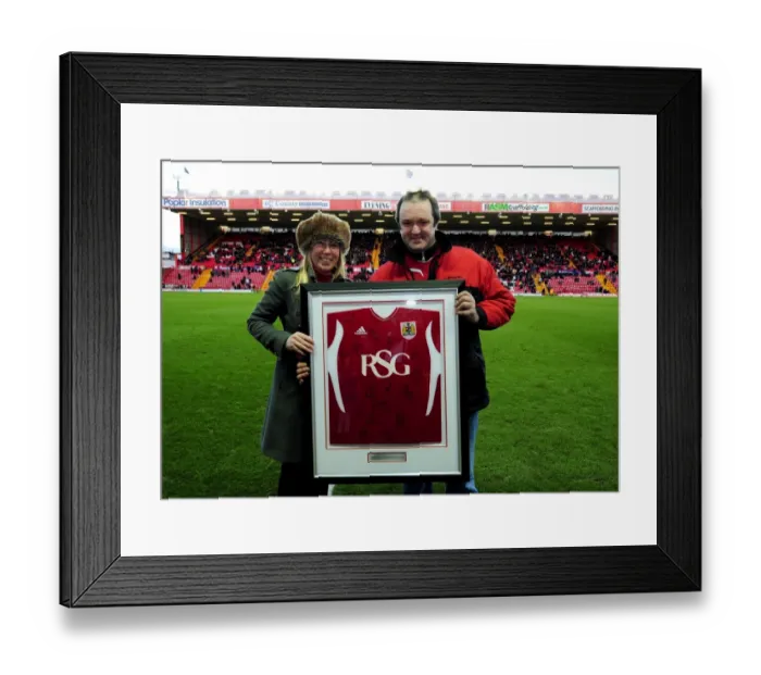 Framed Print : Bristol City vs. Nottingham Forest: A Football Showdown - Season 11-12