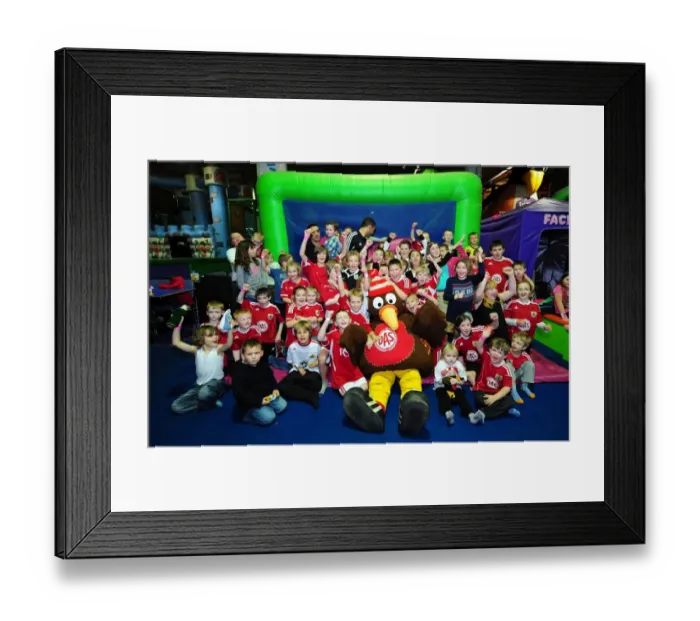 Framed Print : Bristol City First Team & Cty Redz Christmas Party: Season 11-12