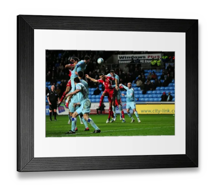 Framed Print : Bristol City's James Wilson vs Coventry City's Richard Wood - Championship Clash at Ricoh Arena (December 26, 2011) Framed Print : Bristol City's James Wilson vs Coventry City's Richard Wood - Championship Clash at Ricoh Arena (December 26, 2011)