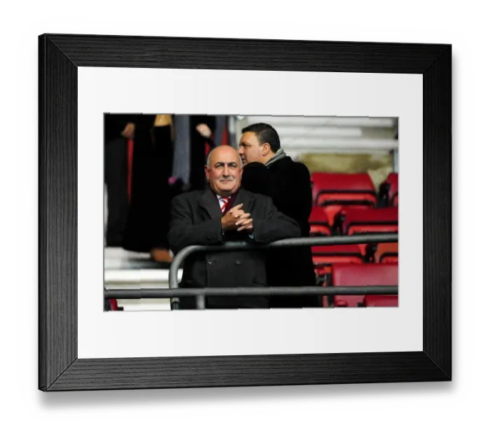 Framed Print : Bristol City FC: Chairman Colin Sexstone at Southampton Championship Match, 30 / 12 / 2011 Framed Print : Bristol City FC: Chairman Colin Sexstone at Southampton Championship Match, 30 / 12 / 2011