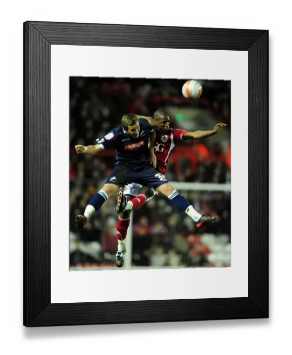 Framed Print : Championship Clash: Kalifa Cisse vs. Harry Kane - Bristol City's Battle with Millwall, March 2012 Framed Print : Championship Clash: Kalifa Cisse vs. Harry Kane - Bristol City's Battle with Millwall, March 2012