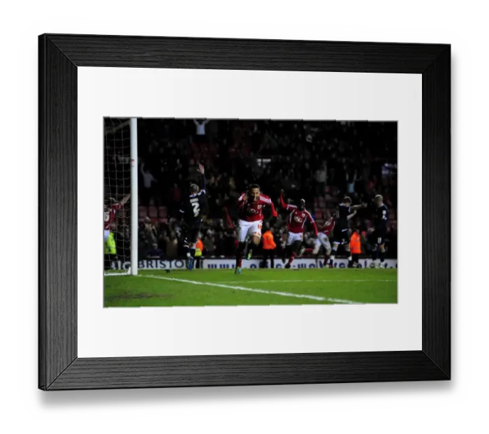 Framed Print : Last-Minute Drama: Nicky Maynard's Thrilling Winner for Bristol City against Millwall in the Championship (03 / 01 / 2012) Framed Print : Last-Minute Drama: Nicky Maynard's Thrilling Winner for Bristol City against Millwall in the Championship (03 / 01 / 2012)