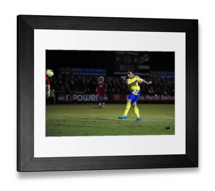 Framed Print : FA Cup: Nicky Maynard's Deflected Shot - Crawley Town vs. Bristol City (07 / 01 / 2012) Framed Print : FA Cup: Nicky Maynard's Deflected Shot - Crawley Town vs. Bristol City (07 / 01 / 2012)