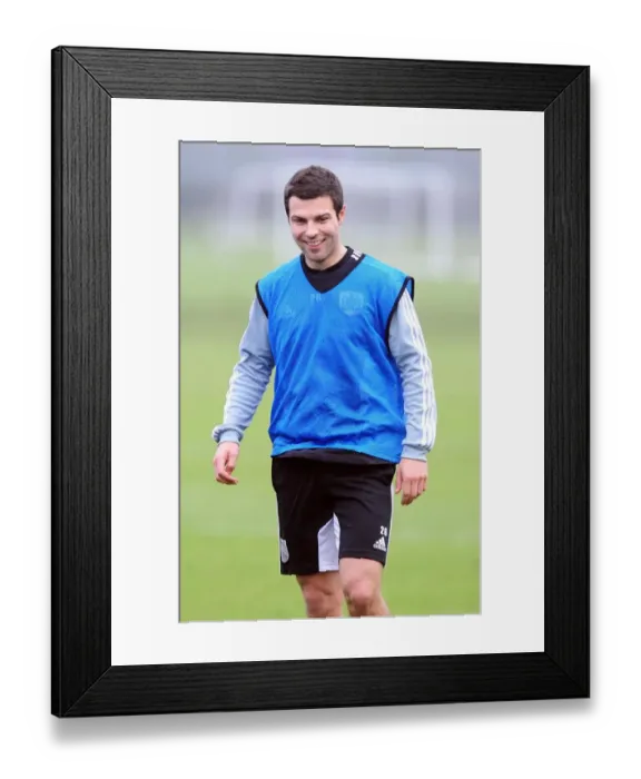 Framed Print : New Signing Richard Foster Joins Bristol City FC for First Training Session - January 2012 Framed Print : New Signing Richard Foster Joins Bristol City FC for First Training Session - January 2012