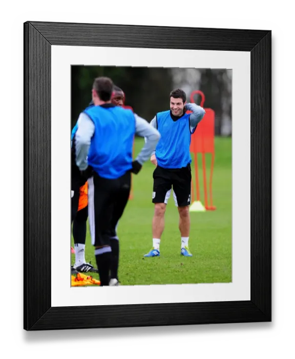 Framed Print : Bristol City: New Signing Richard Foster Joins Training at Memorial Stadium Framed Print : Bristol City: New Signing Richard Foster Joins Training at Memorial Stadium