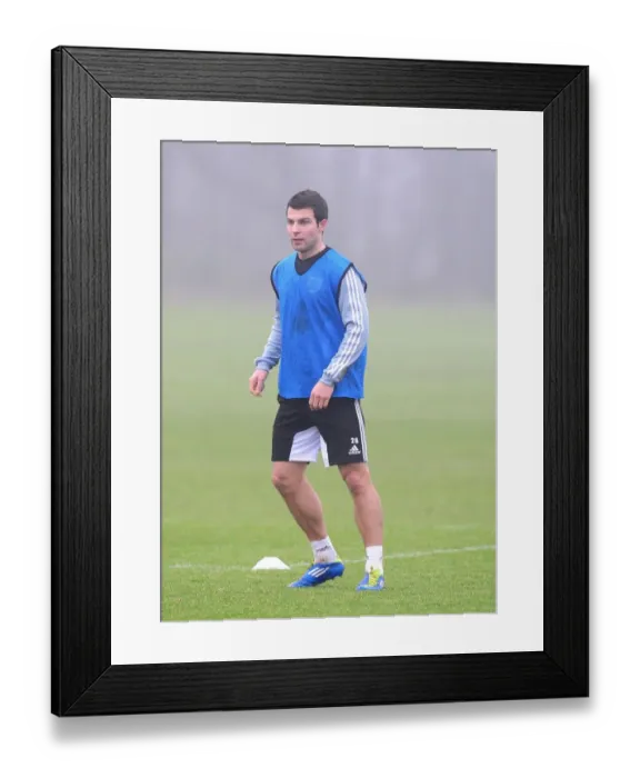 Framed Print : New Signing Richard Foster Training with Bristol City at Memorial Stadium (January 10, 2012) Framed Print : New Signing Richard Foster Training with Bristol City at Memorial Stadium (January 10, 2012)